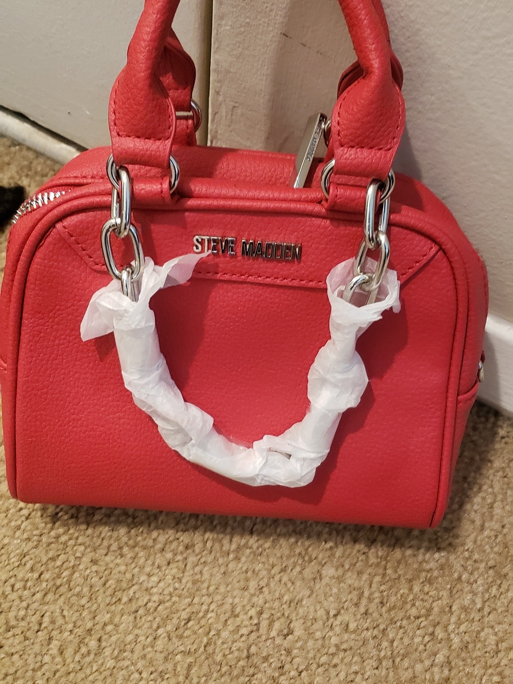 Steve Madden Coral Dome Mini Satchel